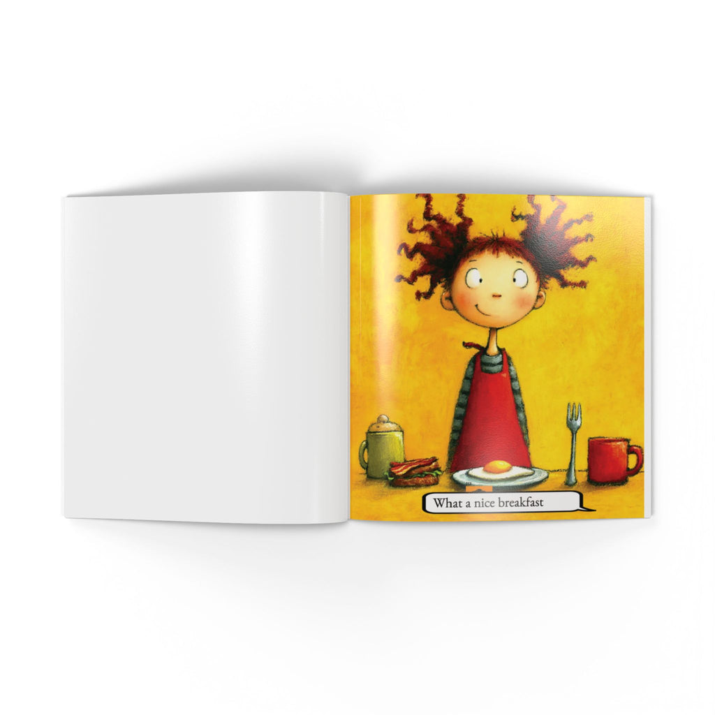 Softcover Photo Book — 'Kind Heart' Girl Helping Others Keepsake