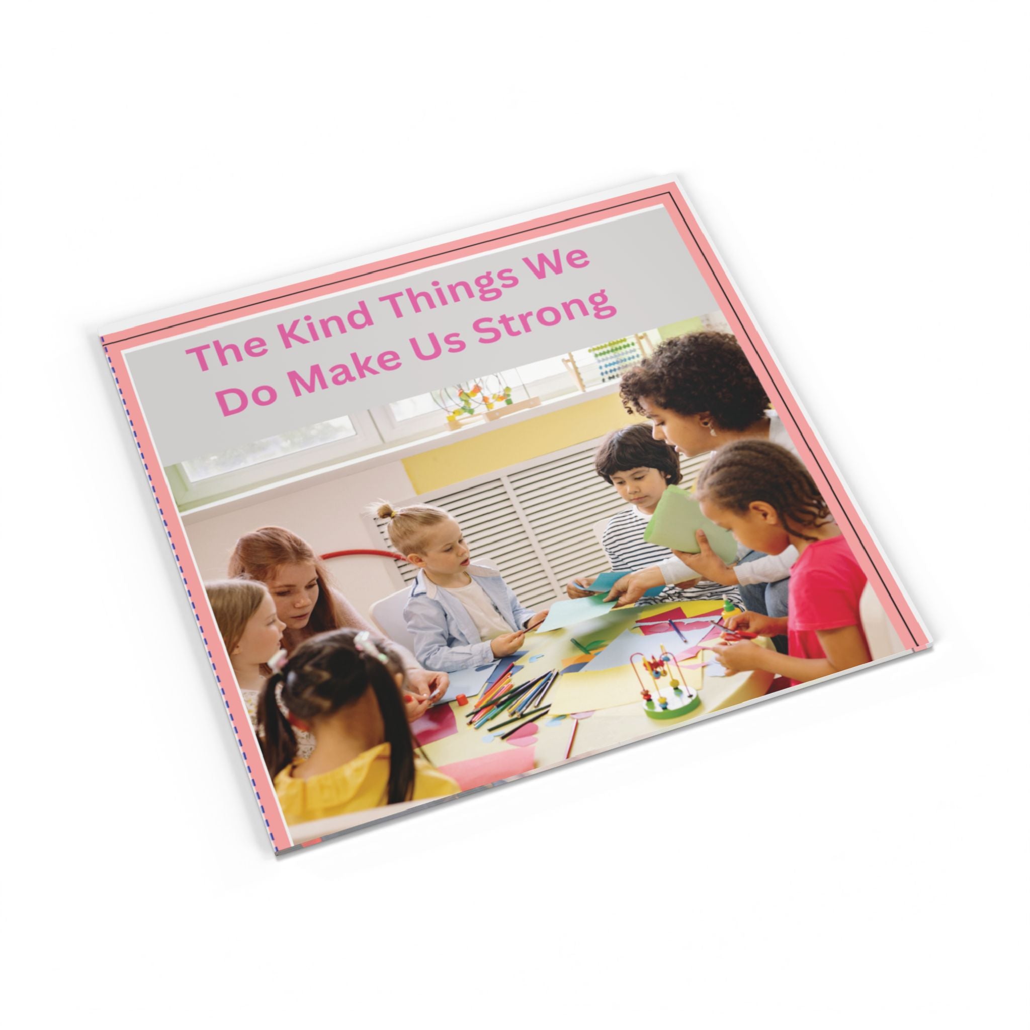 Softcover Photo Book — 'Kind Heart' Girl Helping Others Keepsake