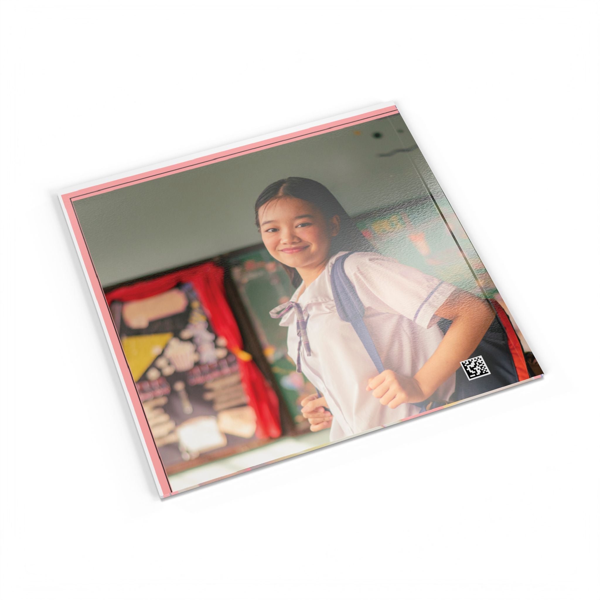 Softcover Photo Book — 'Kind Heart' Girl Helping Others Keepsake