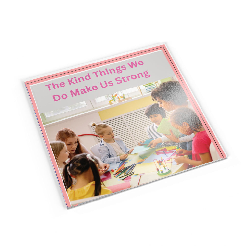 Softcover Photo Book — 'Kind Heart' Girl Helping Others Keepsake